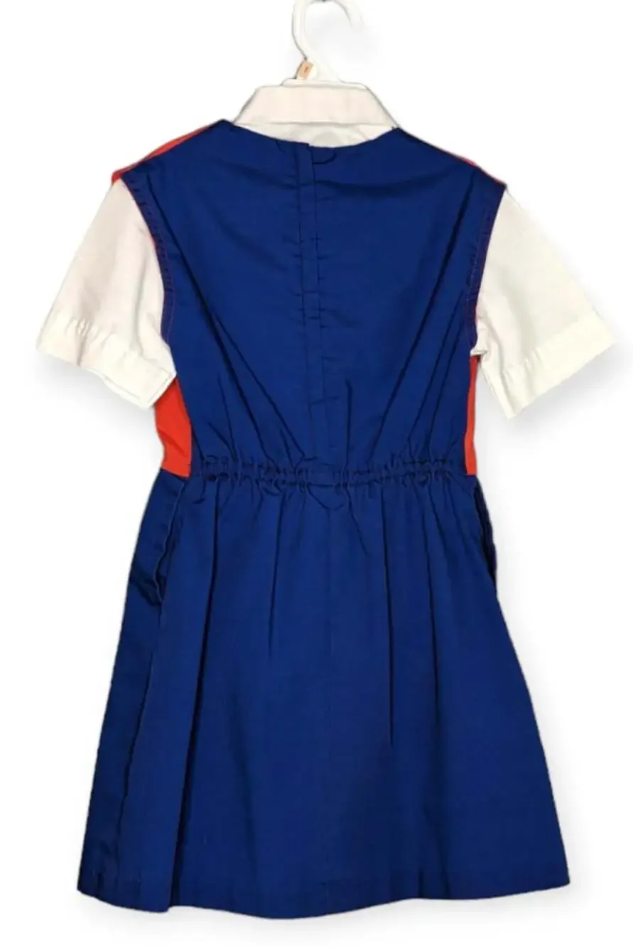 Vintage Campfire Girls Red & Blue Outfit Size Small